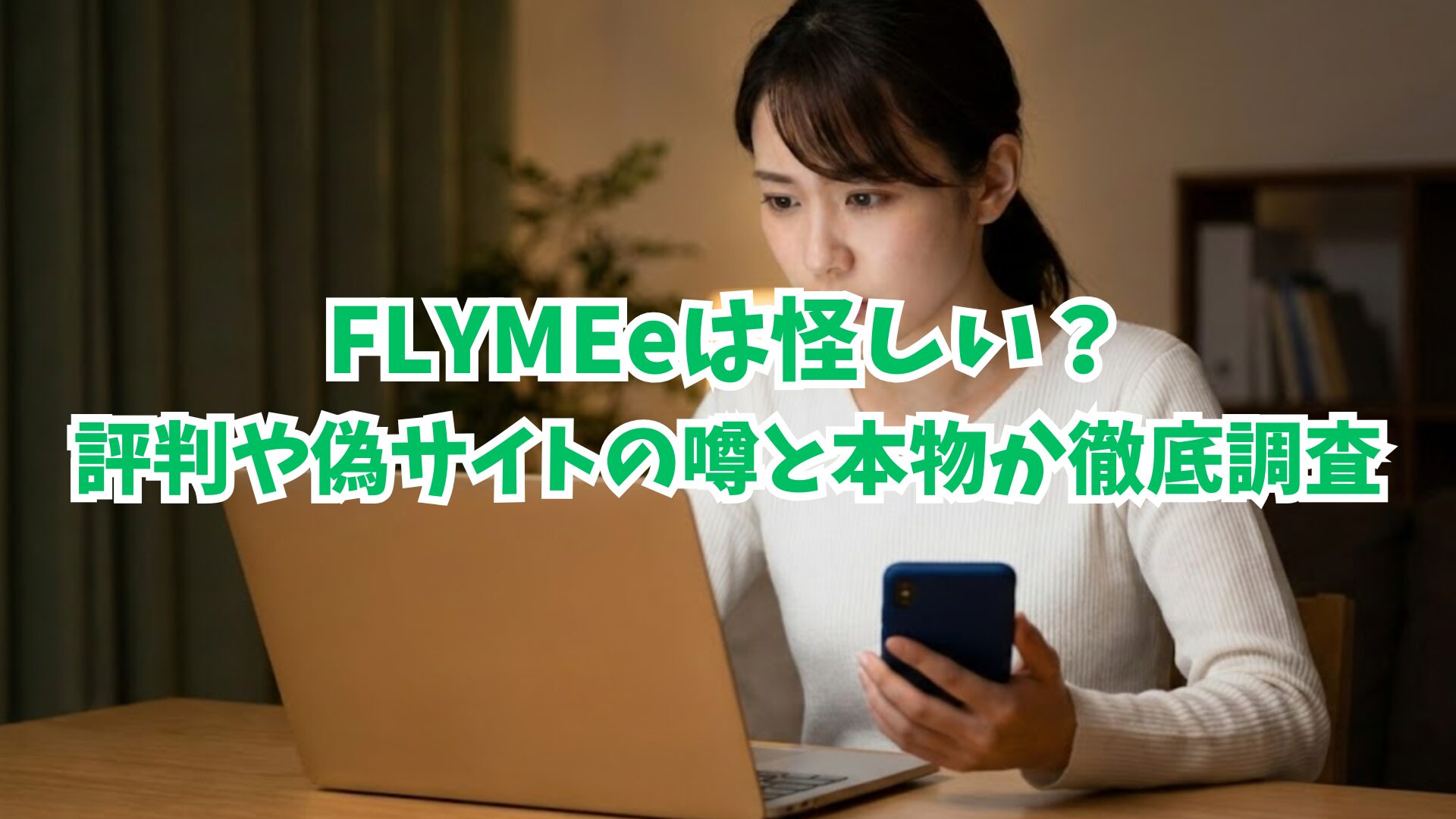 FLYMEeは怪しい？評判や偽サイトの噂と本物か徹底調査