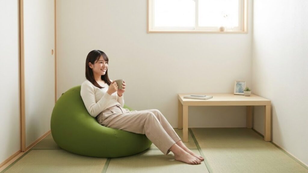 6畳の一人暮らしにおすすめのヨギボーミニ