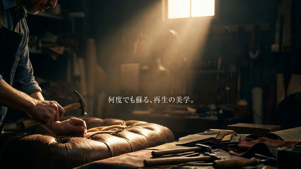 何度でも蘇る、再生の美学である張り替え修理