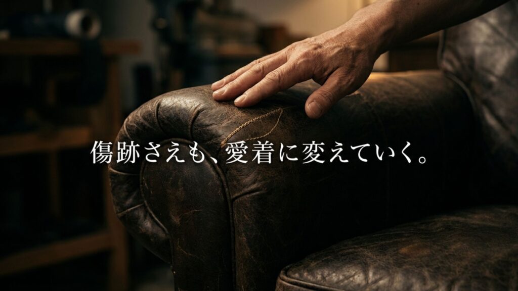 傷跡さえも愛着に変えていく部分修理