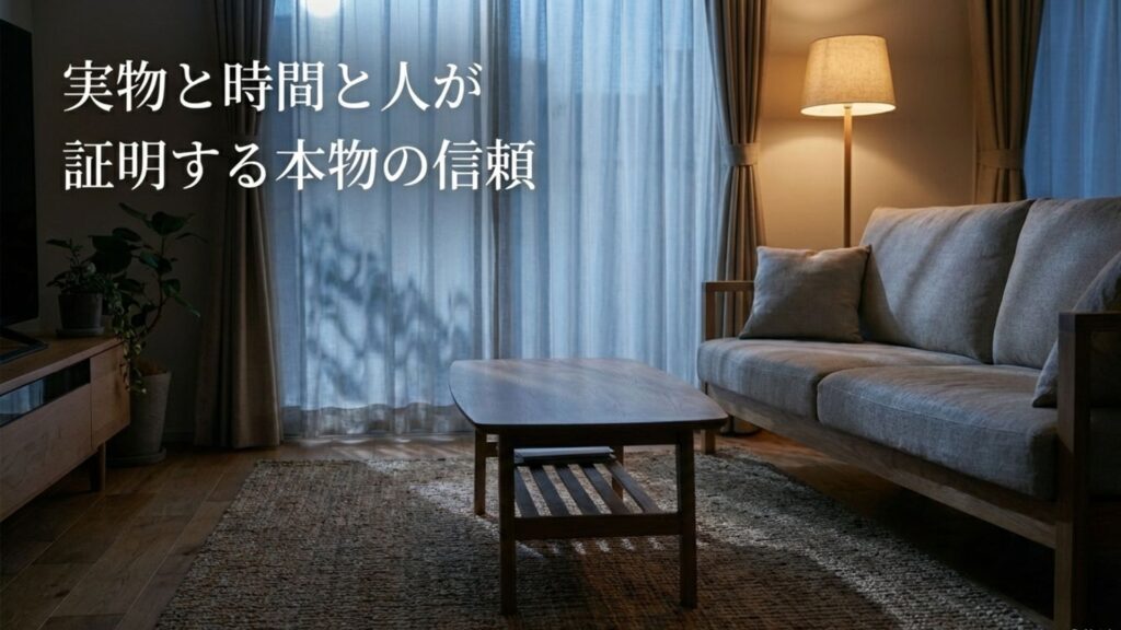 実物、時間、人の3要素が証明するクラスティーナの信頼性まとめ