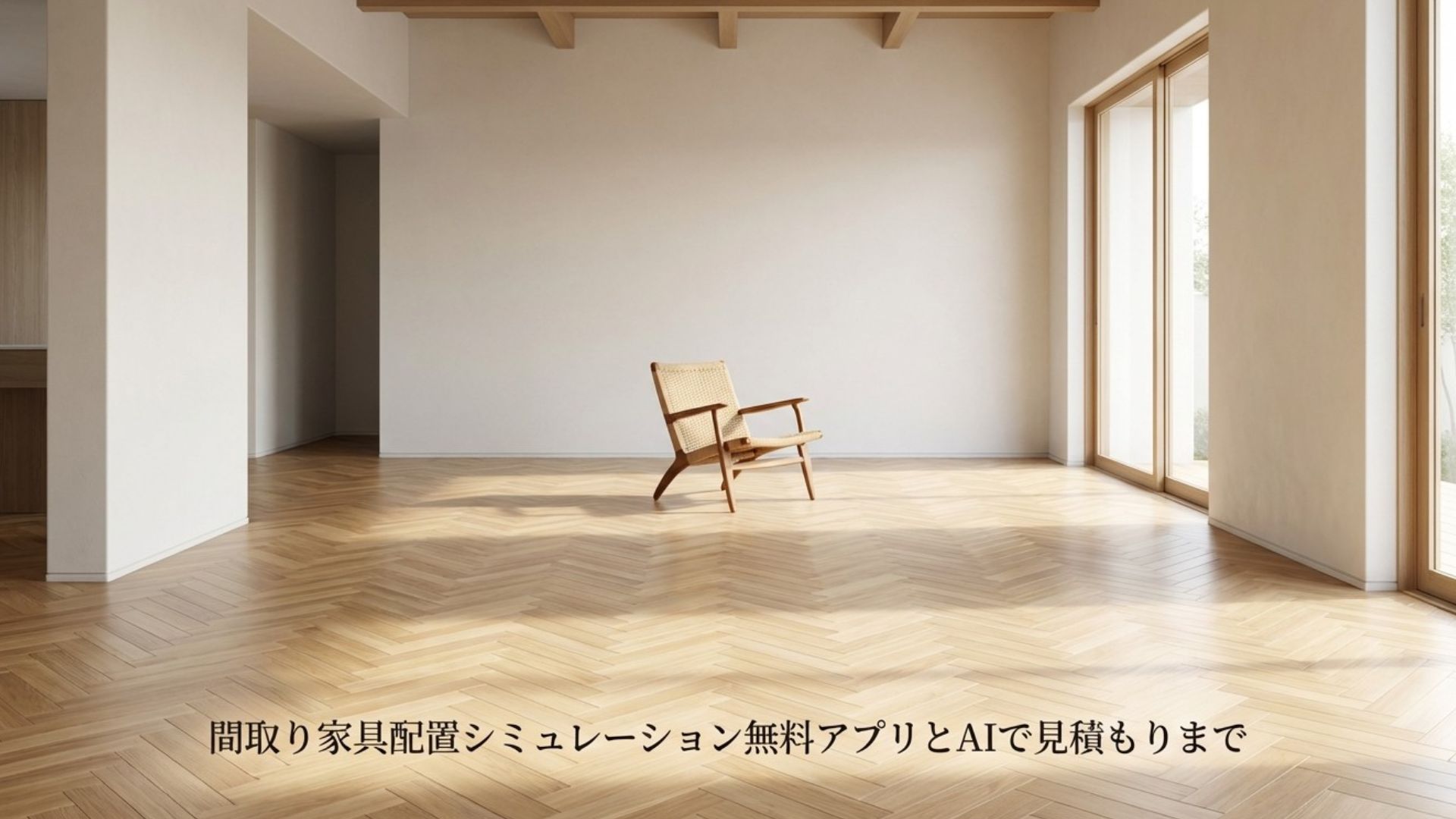 間取り家具配置シミュレーションとAI見積もりアプリの解説記事サムネイル