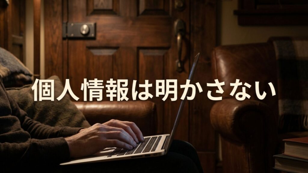 個人情報を登録せずに、安心して間取りシミュレーションを試せる手軽さを表現したイメージ。