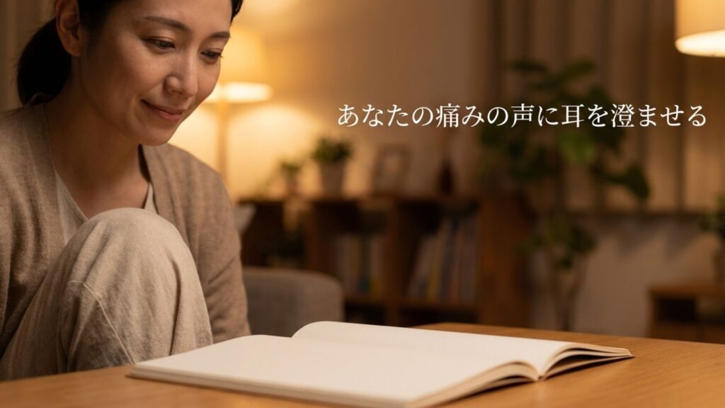 自身の痛みや症状に合わせたクッション探しのイメージ