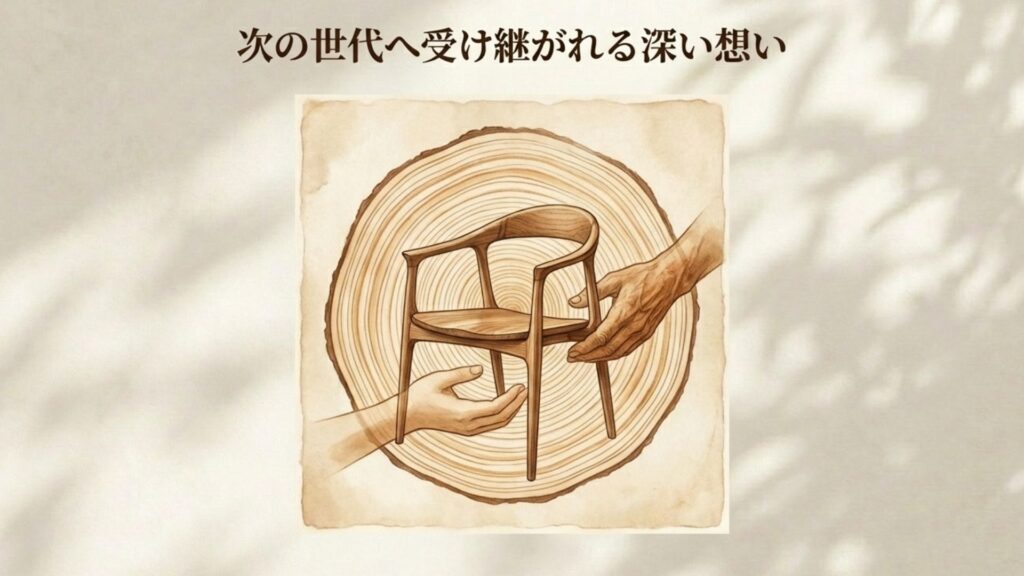 次の世代へ受け継がれる深い想い