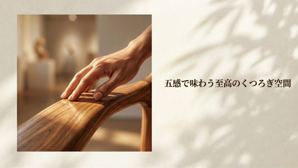 五感で味わう至高のくつろぎ空間