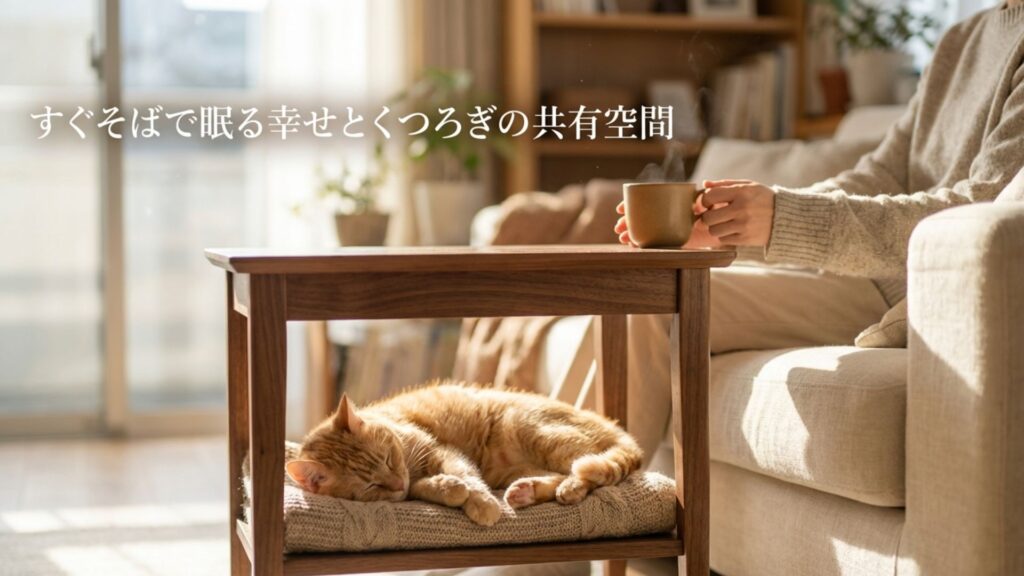 すぐそばで眠る幸せとくつろぎの共有空間