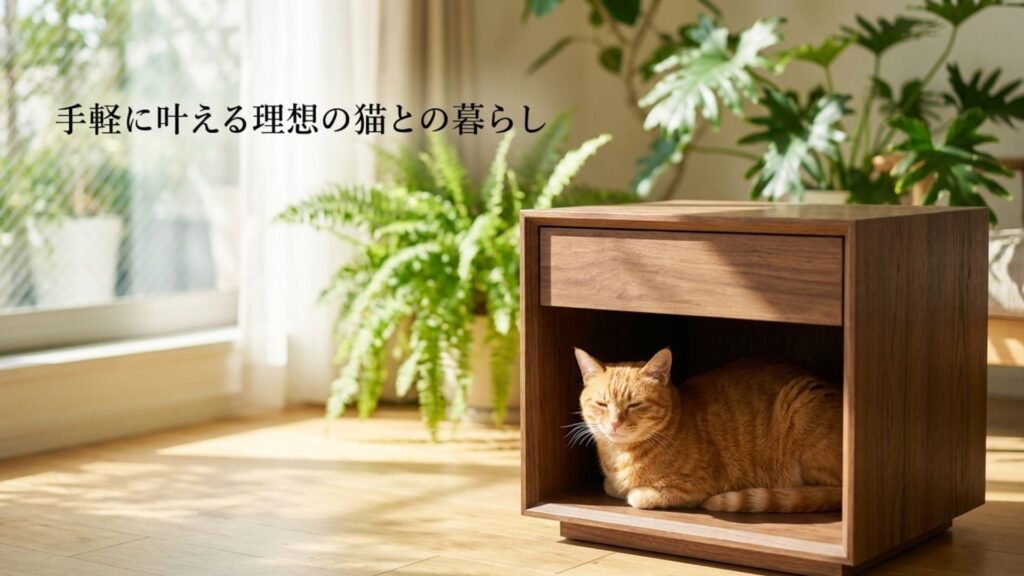 手軽に叶える理想の猫との暮らし