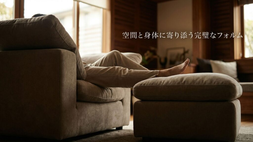 空間と身体に寄り添う完璧なフォルムというテキスト