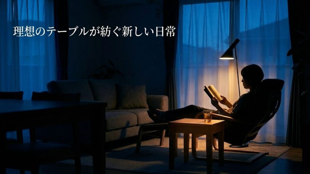 理想のテーブルが紡ぐ新しい日常