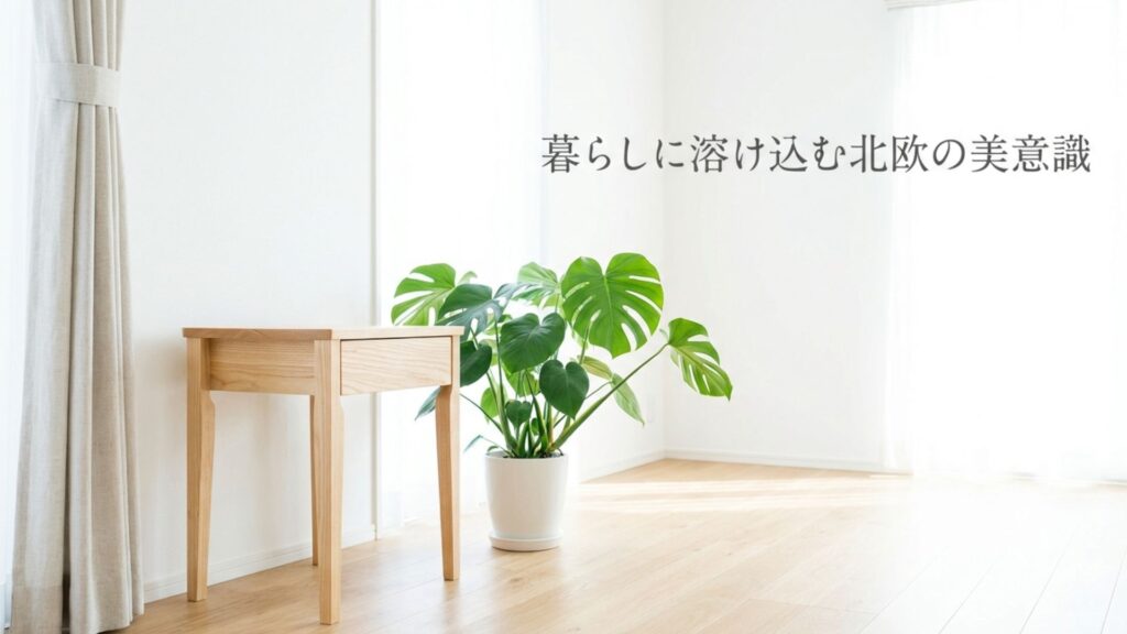 暮らしに溶け込む北欧の美意識