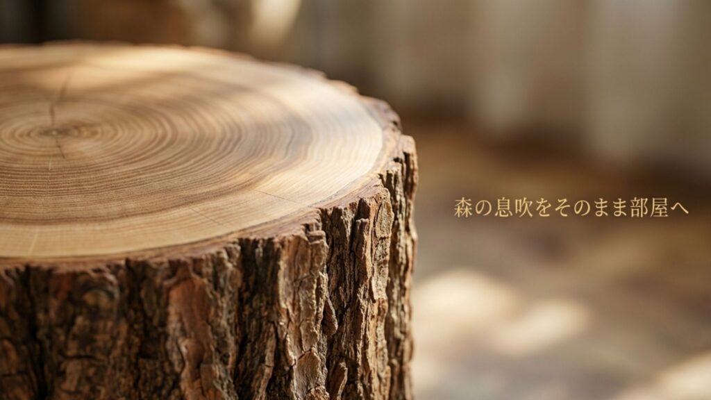 森の息吹をそのまま部屋へ